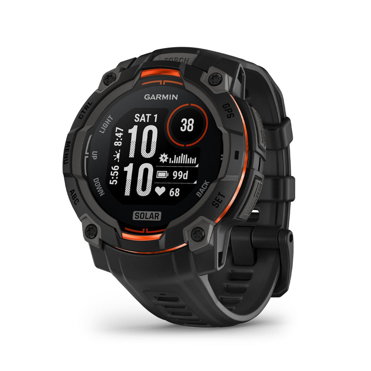 Reloj Garmin Instinct 3 Solar Negro 45 mm