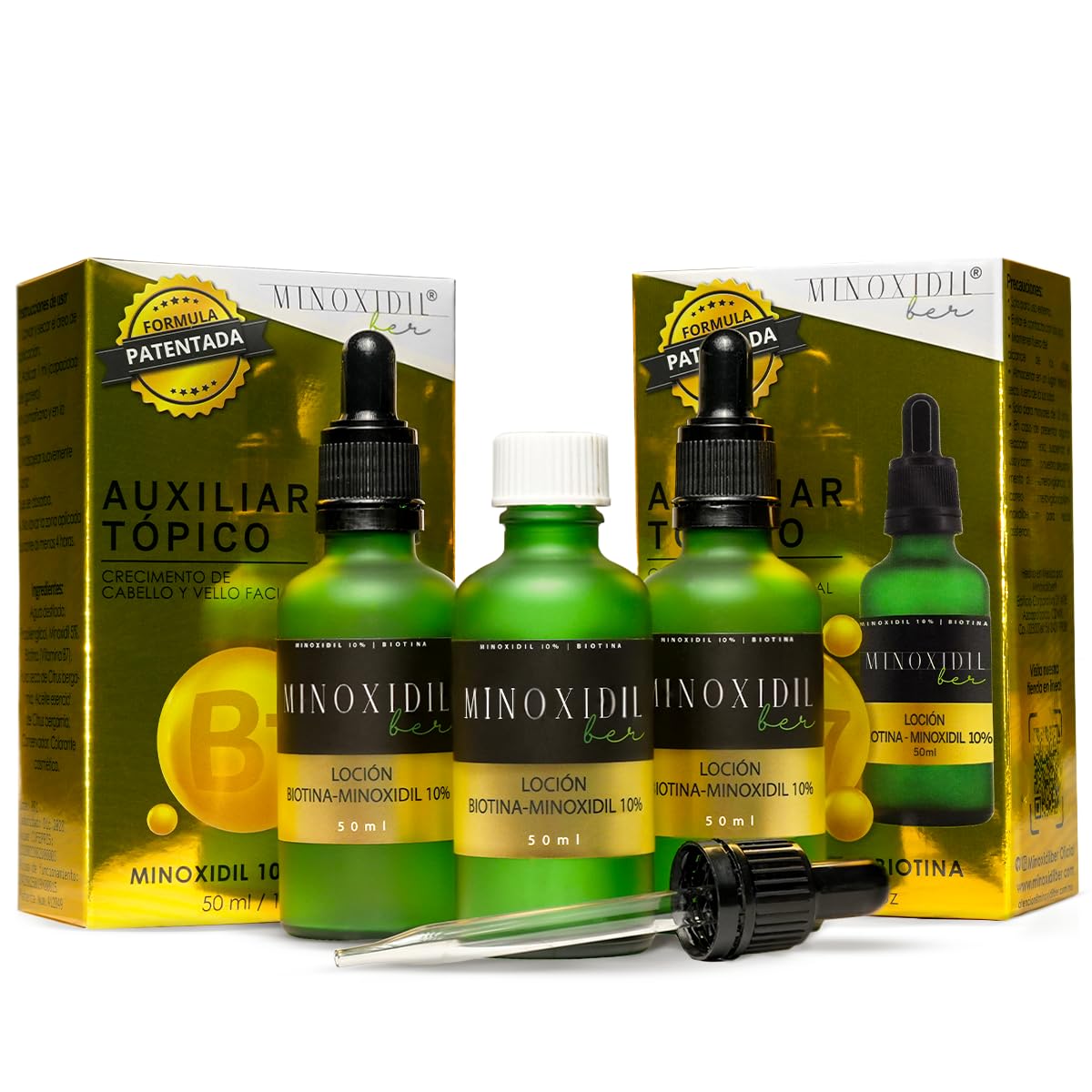 Tratamiento para Cabello y Barba Josue Echavarria 10% Biotina Unisex