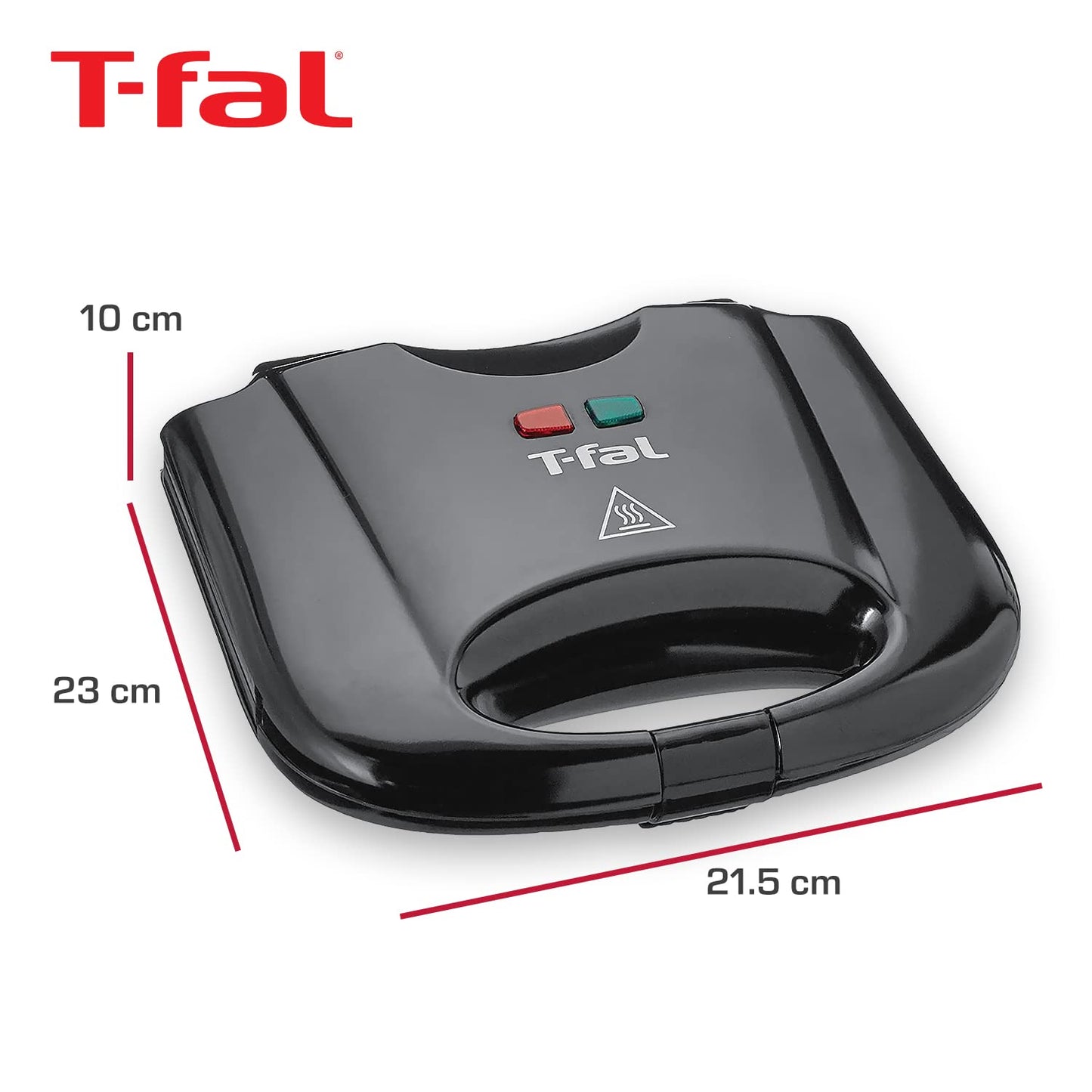 Sandwichera Eléctrica T-fal Antiadherente 700 w