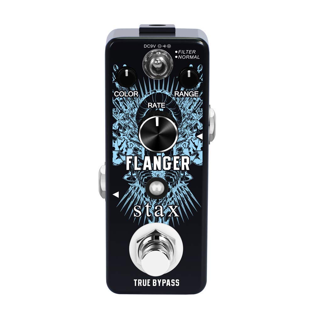 Pedal de Guitarra Stax Flanger Clásico Compacto Analógico