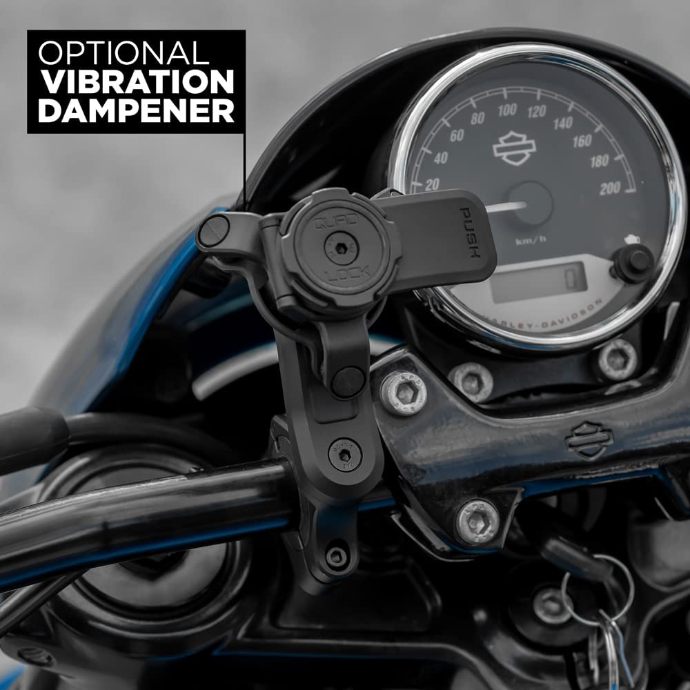 Soporte para Manubrio Quad Lock Motocicleta Pro para iPhone, Samsung Galaxy y Pixel Smartphone