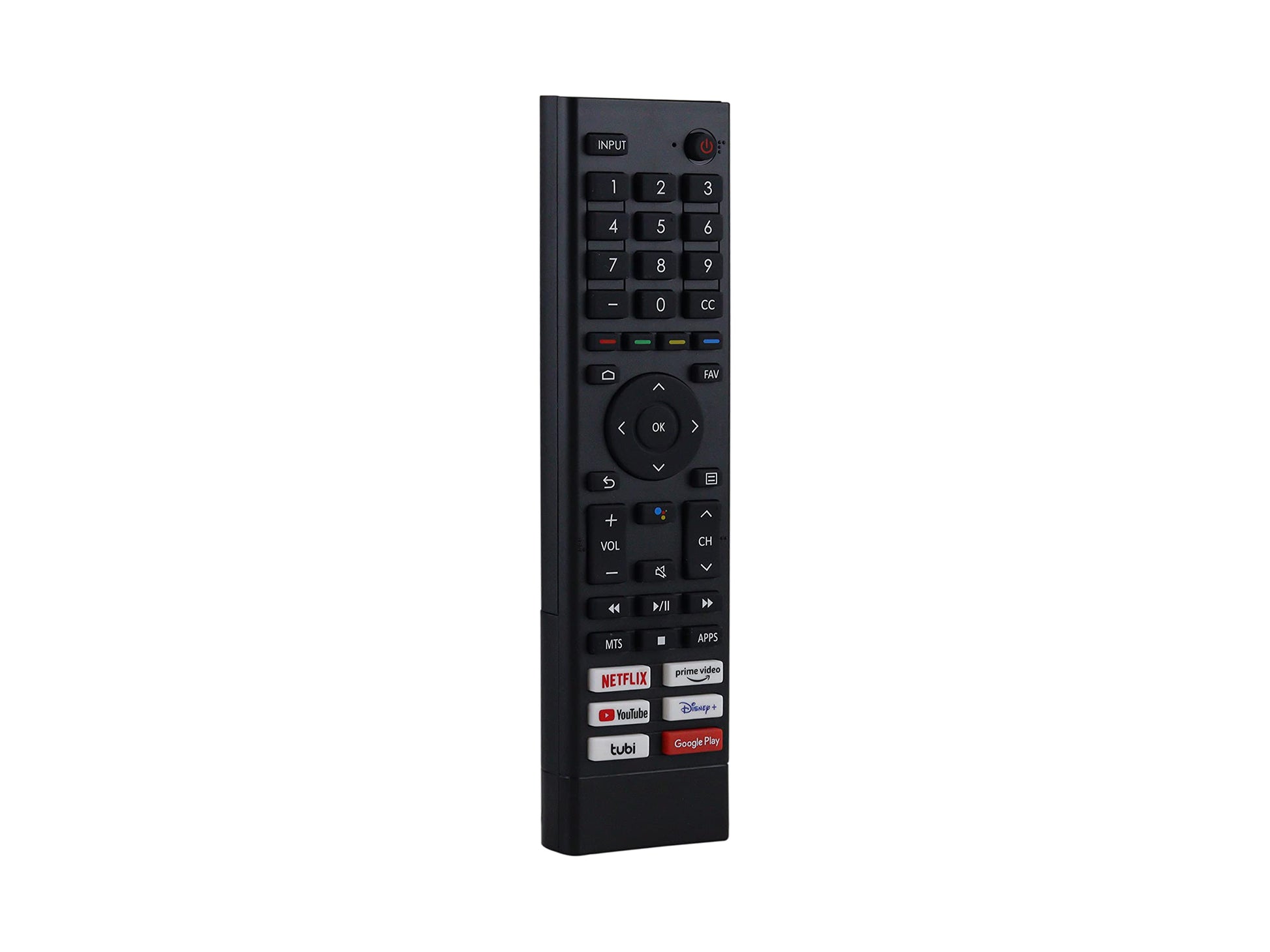 Control Compatible con HISENSE 2021 A6 Series Smart TV Erf3f80h 4k 43A6G 50A6G 55A6G 60A6G 65A6G 70A6G 75A6G 50U6G 55U6G 65U6G 75U6G 50A66FUA 55A66FUA 50A533 FUA 55A53FUA 65A53FUA 50U68G 55U68G