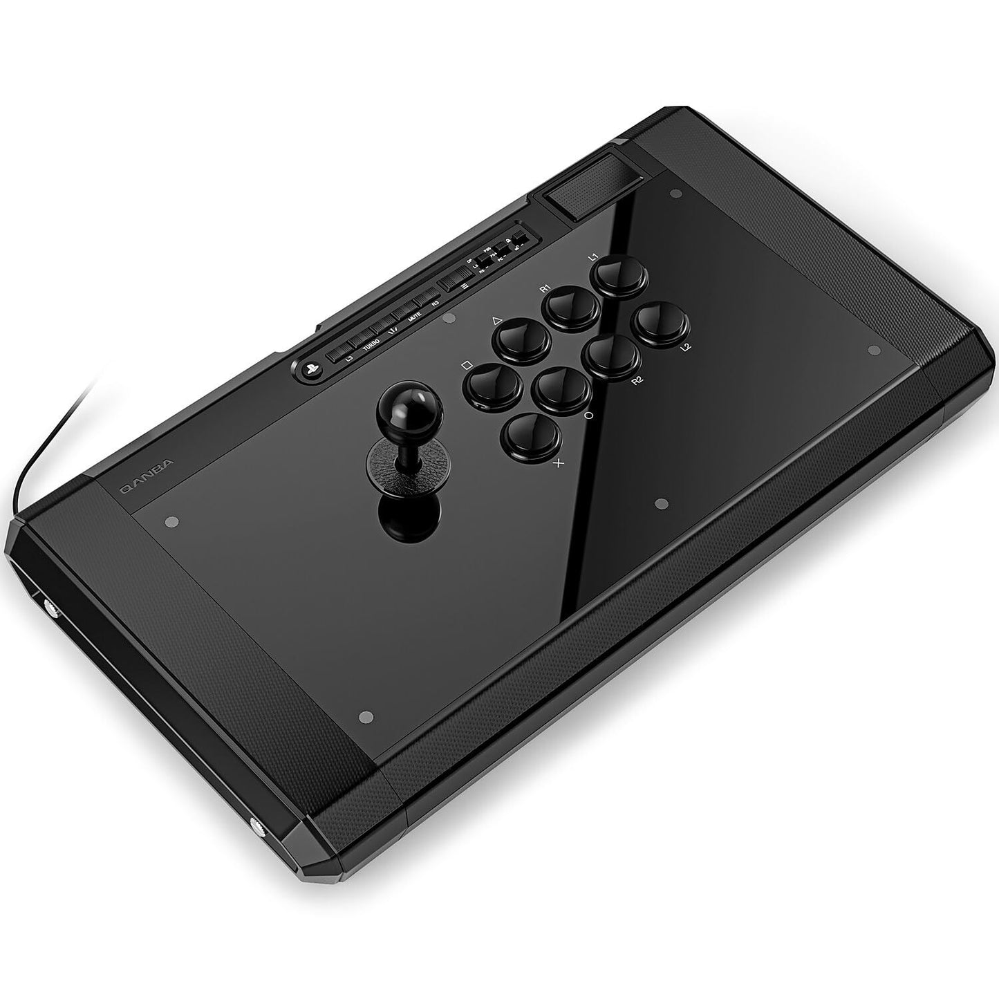 Joystick con Cable Qanba Obsidian 2 Negro para PlayStation 5/4 y PC