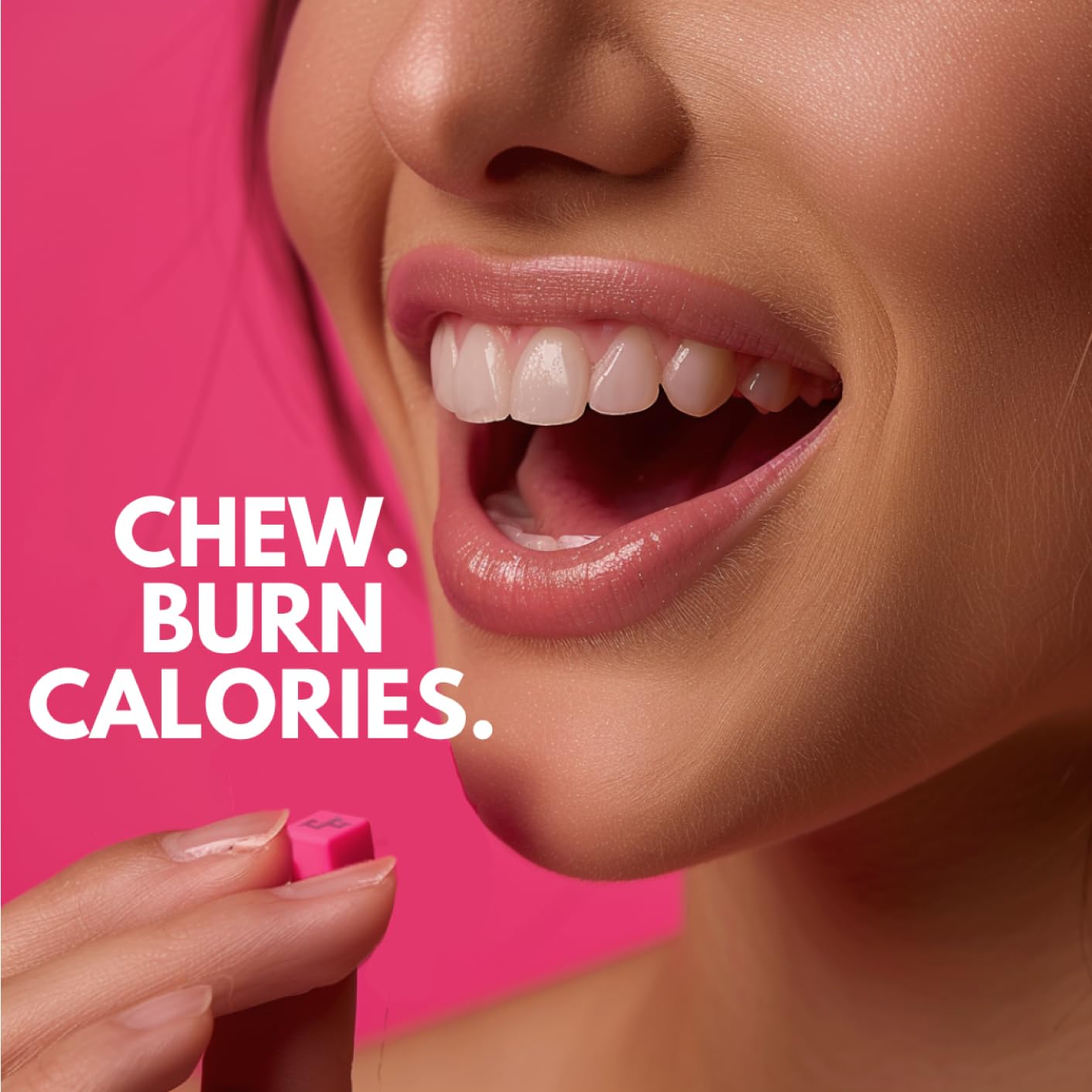 Chew Cubes ChewCubes FITS - 18 libras, 30 unidades, línea de mandíbula atlética