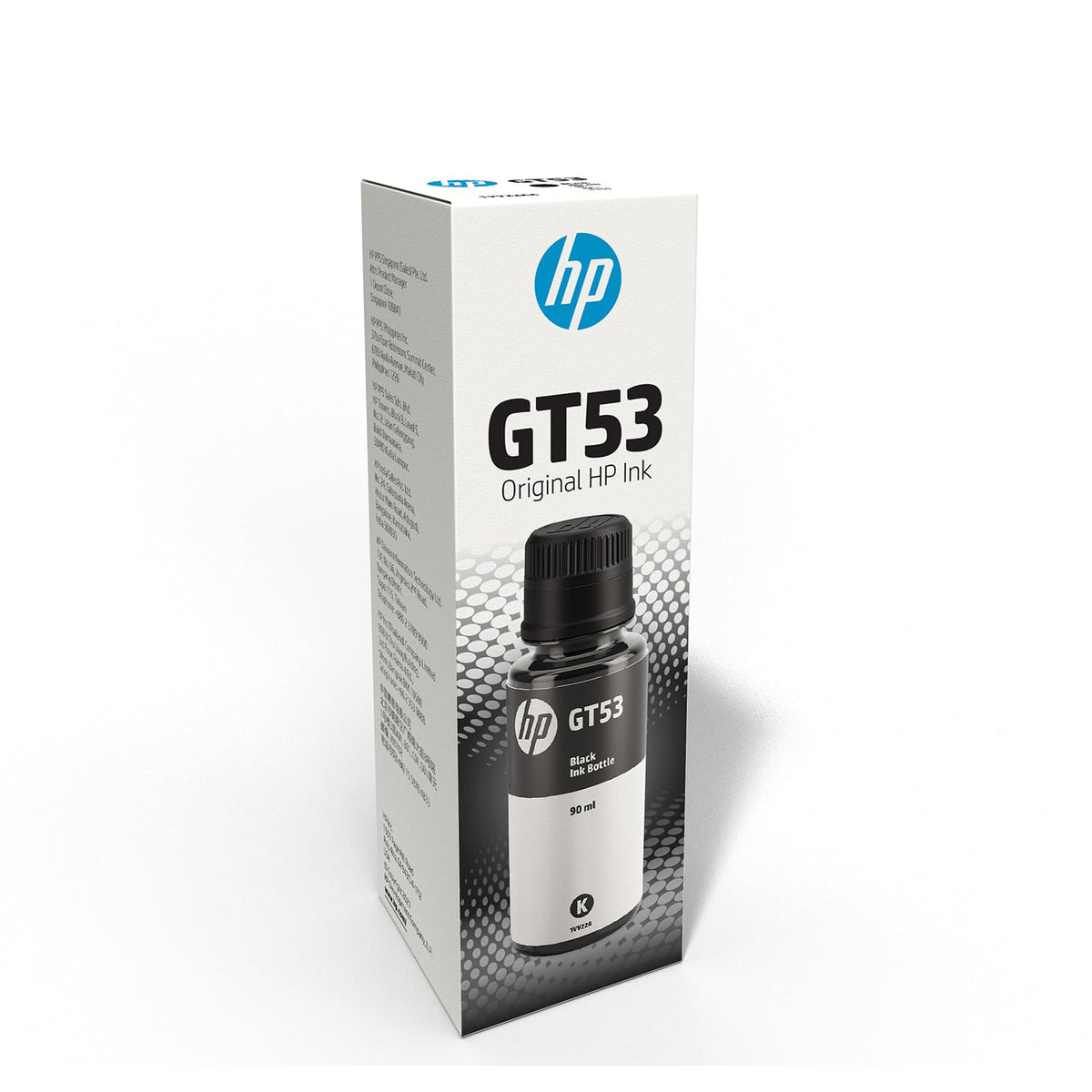 Botella de Tinta HP Negro Original GT53 para Impresoras Smart Tank y Deskjet