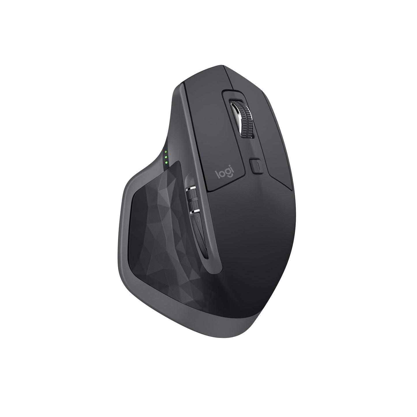 Logitech - MX Master 2s - Mouse Inalámbico Ergonómico Multidispositivo con Botones Programables - Negro