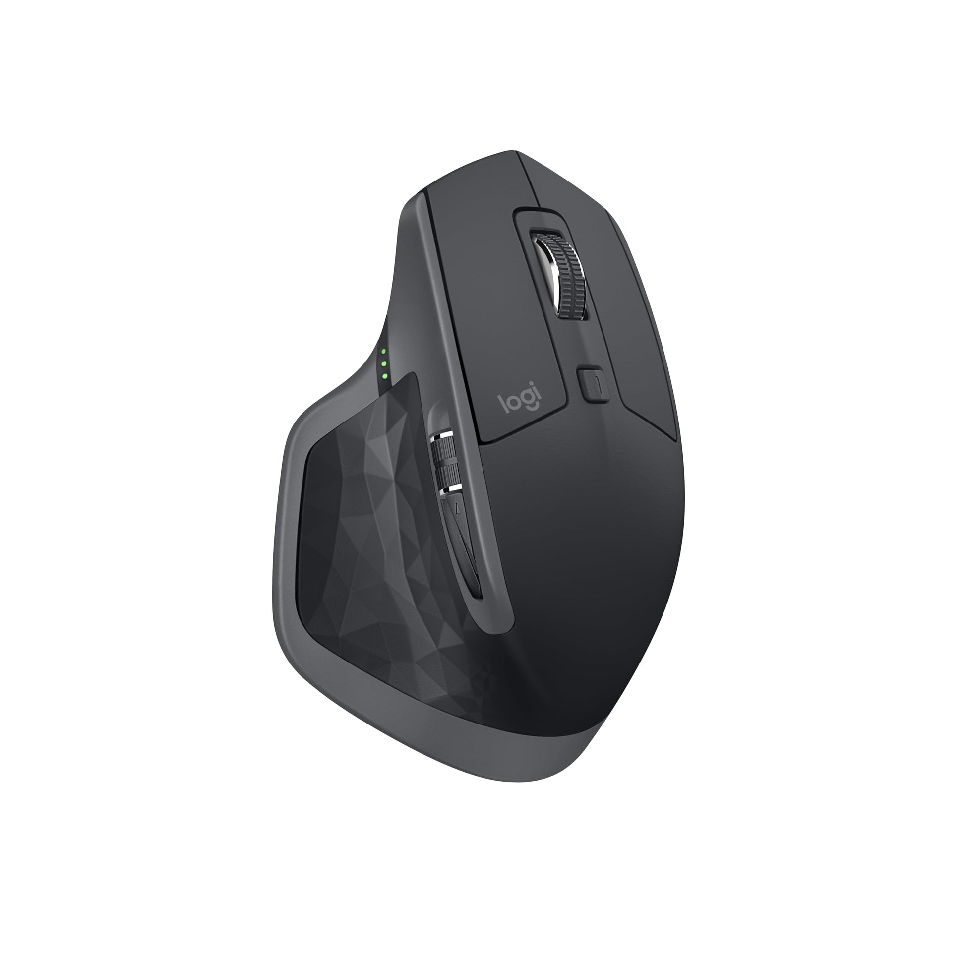 Logitech - MX Master 2s - Mouse Inalámbico Ergonómico Multidispositivo con Botones Programables - Negro