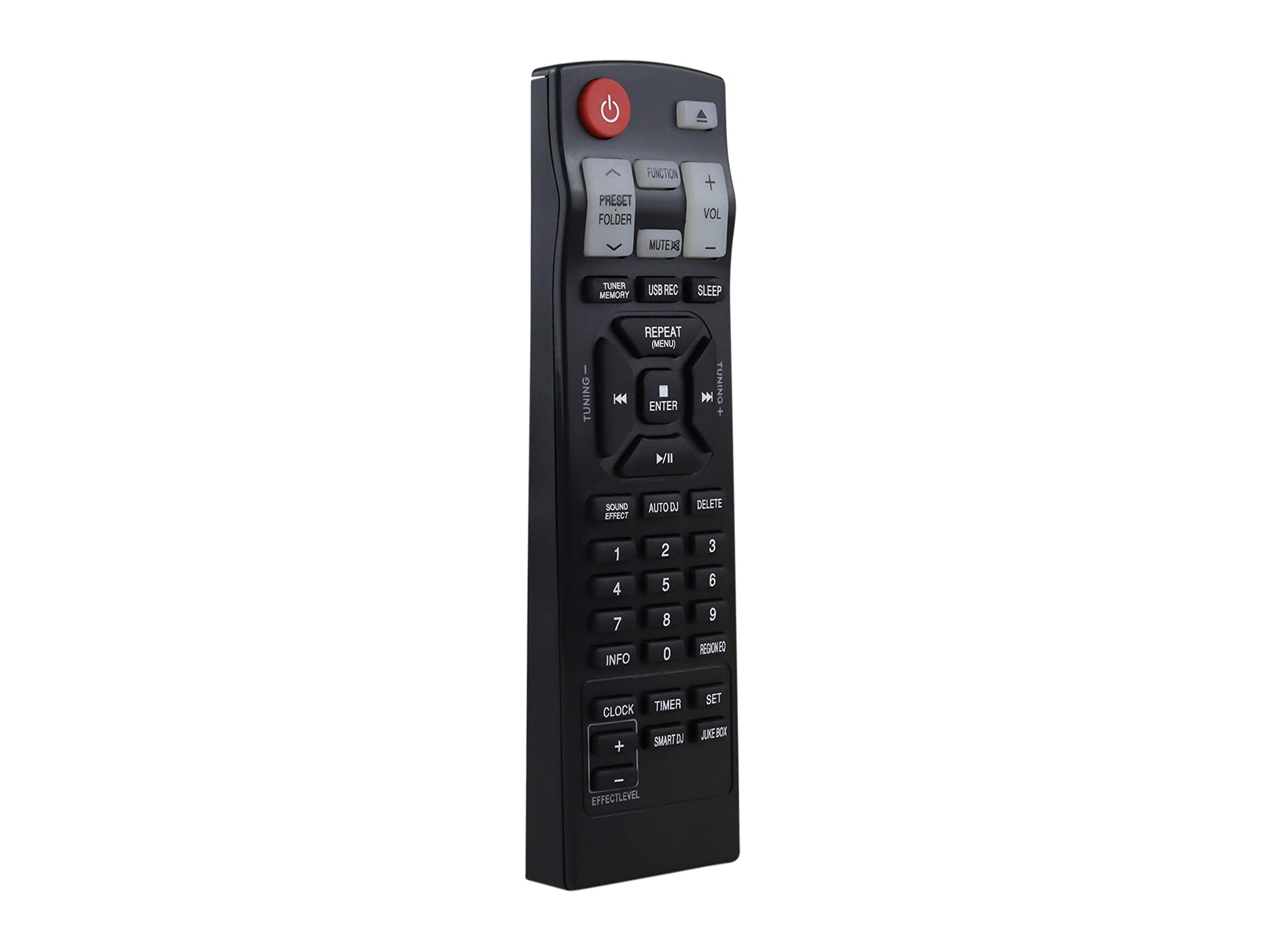 LIDERT Control Remoto Compatible con LG AKB73655771 ESTÉREO, Audio System CD Home Audio CM4341 CM4441 CM4541 CM4550 CM4550FB CM8430 CM8440 CM8440FB