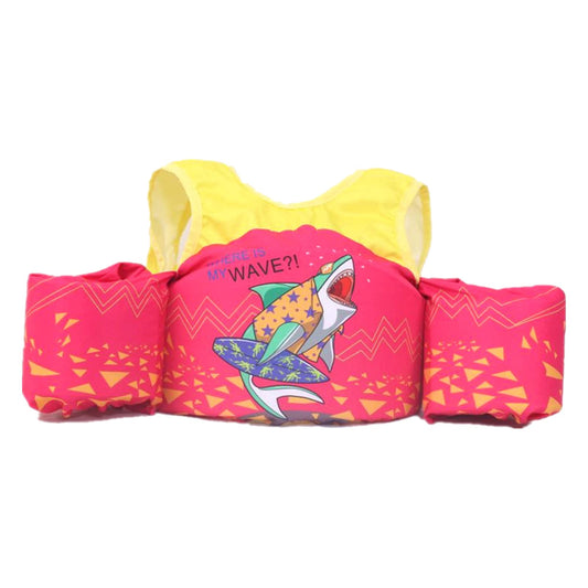 Chaleco Salvavidas para Niños, Chaleco De Natación para Niños, Flotadores para Niños con Chaleco De Seguridad para Piscina Parque Acuático Lago Y Playa (Tiburón)