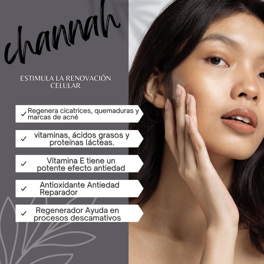 Crema Leche de Burra 100gr con Retinol y Vitaminas A, B, C, D y E - Alto Contenido en Vitamina A