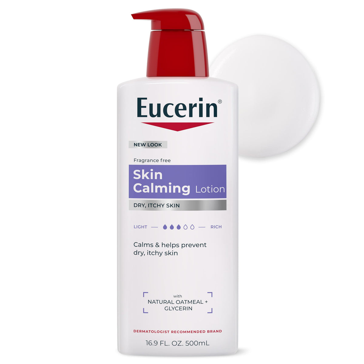 Eucerin Skin Calming Body Lotion for Unisex Body Lotion 16.9 oz