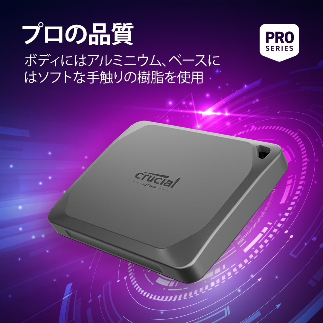 Crucial Disco Duro Externo X9 Pro 1 TB SSD CT1000X9PROSSD9