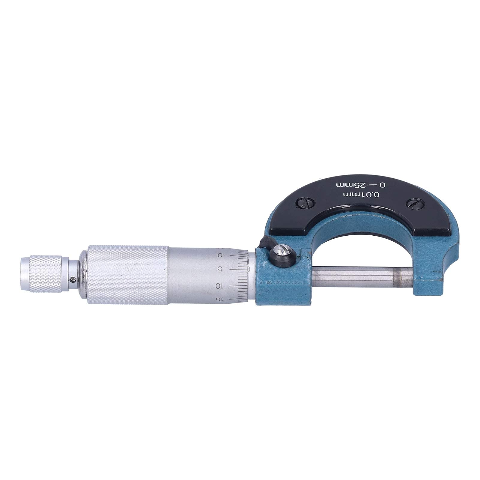 Micrómetro de Calibre para Herramienta de Maquinista 0‑25 mm 0,01 mm