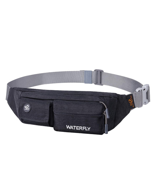 Riñonera WATERFLY delgada Resistente al Agua para Ciclismo y Running Hombre Mujer