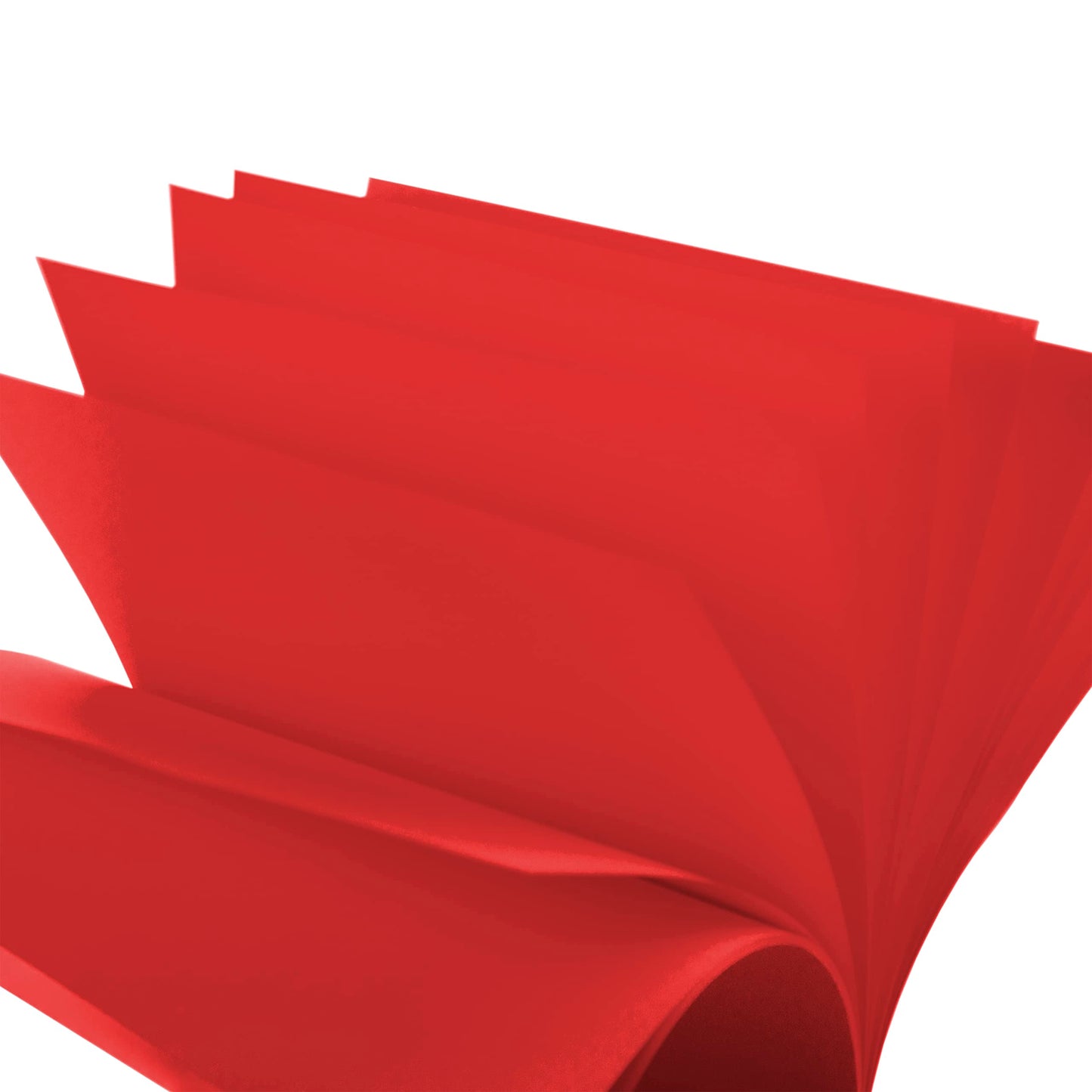 JAM PAPER Papel de color de 25 libras, 90 g/m² (60 lb). Texto) - 8,5 x 11 - Rojo reciclado - 100 hojas por paquete