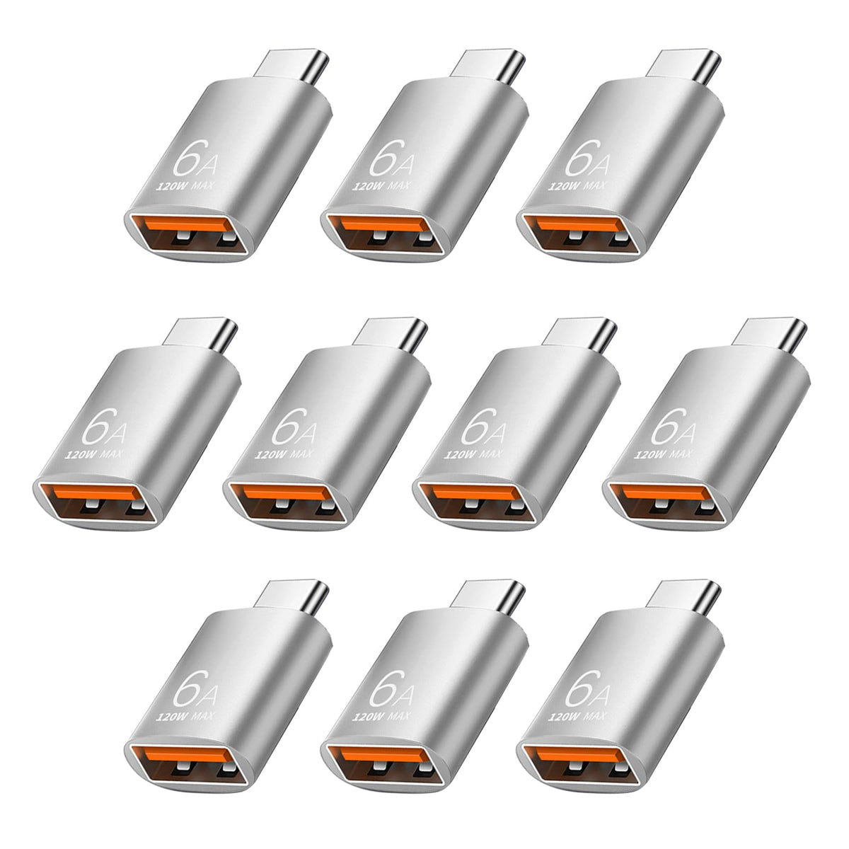 Adaptador USB C Pastall Negro de 10 Gbps y 120 W