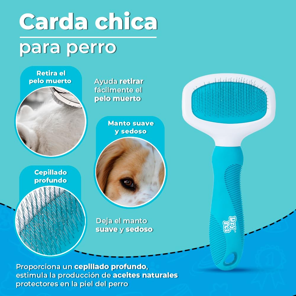 Carda Desenredante Fancypets Tamaño Chico para Perro y/o Gato