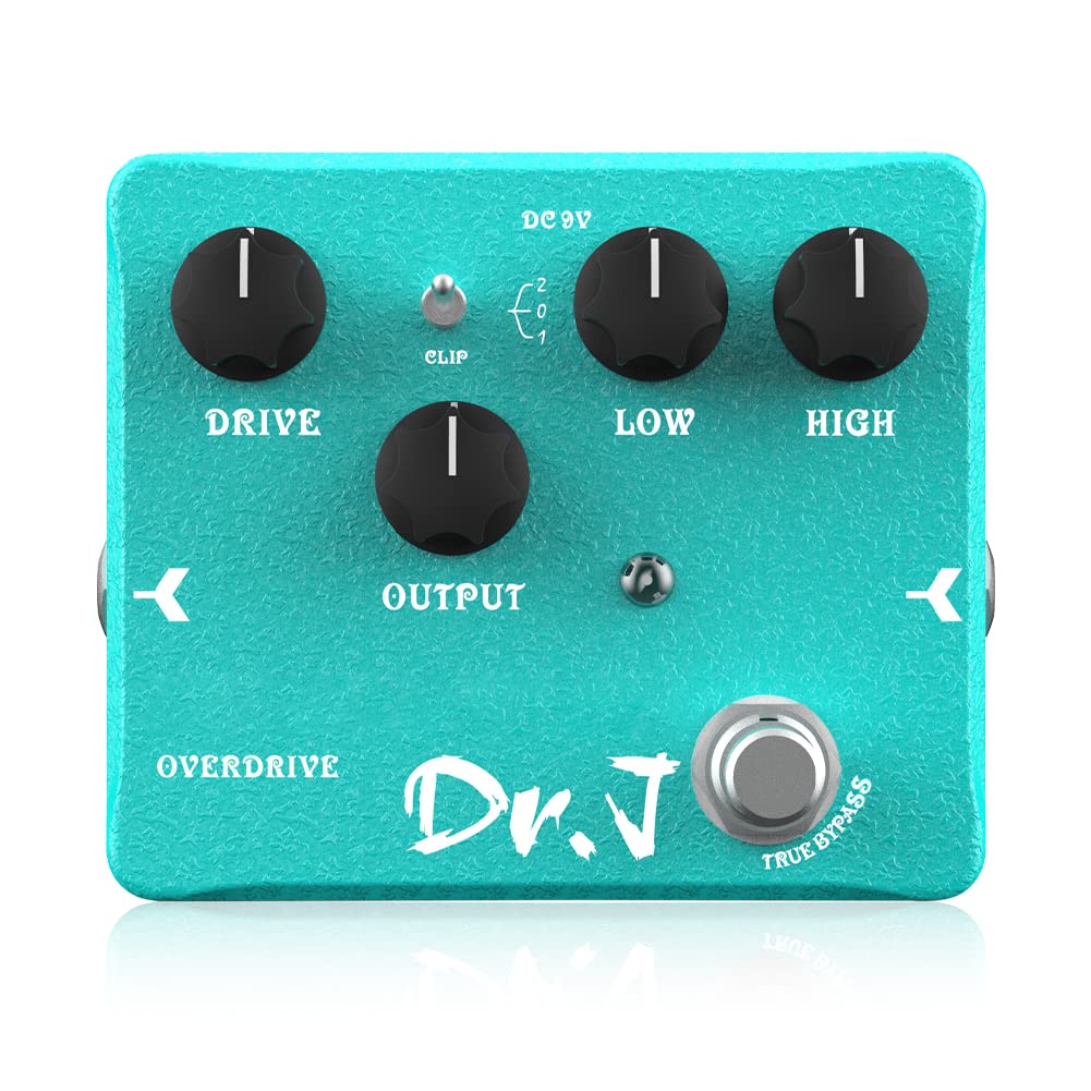 Pedal de Sobremarcha JOYO Edición Dr.J Series Transparente para Guitarra Eléctrica