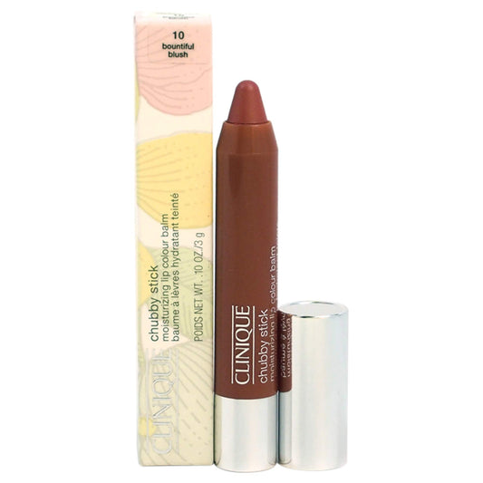 Clinique Chubby Stick Moisturizing Lip Colour Balm, No. 10 Bountiful Blush, 0.1 Oz