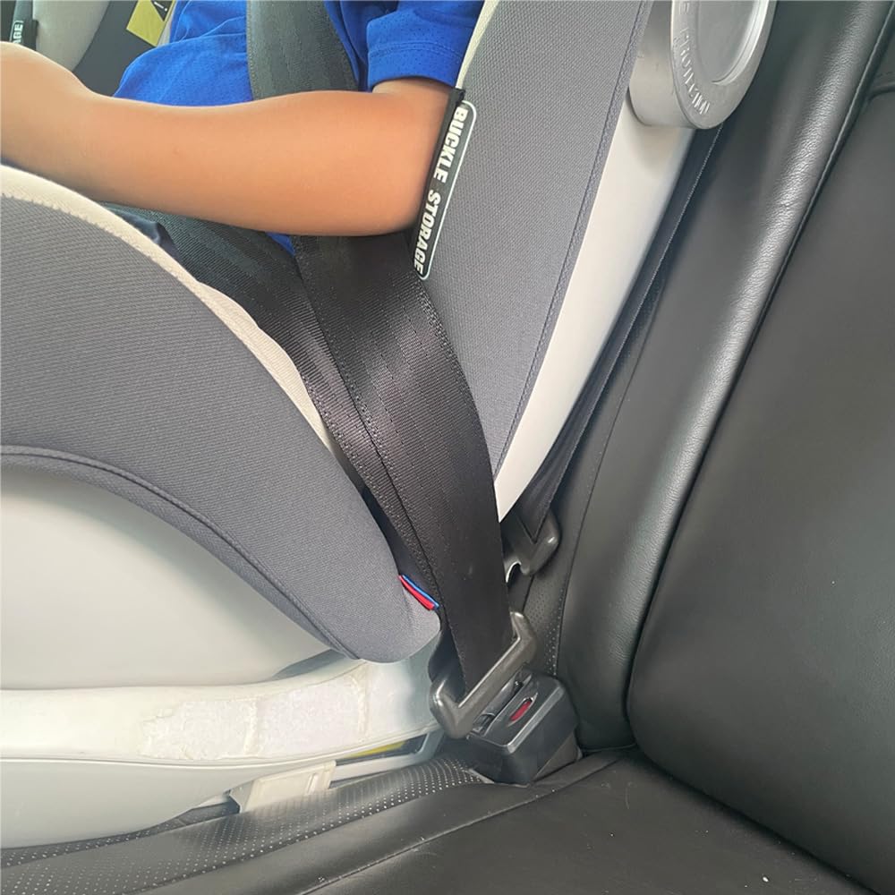 Dokoshia - Funda protectora de hebilla para cinturón de seguridad para niños y necesidades especiales para evitar que se desabroche, ajuste universal para la mayoría de coches (no para camiones