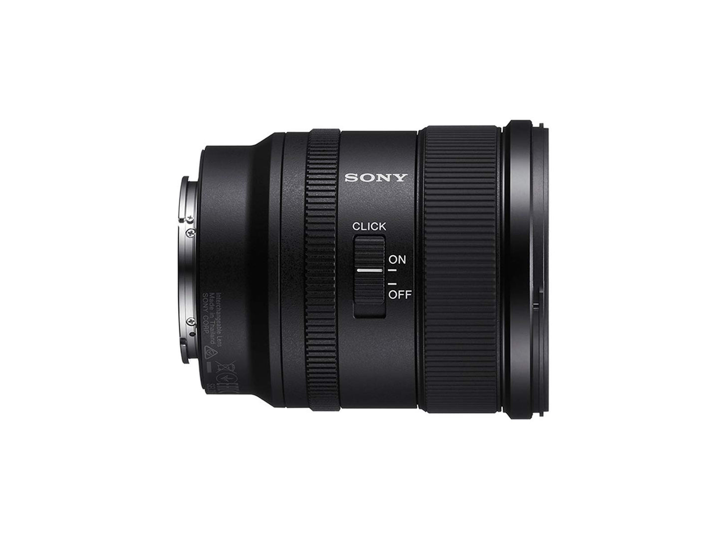 Sony Lente G™ Angular Fijo 20mm F1.8 Montura E Full Frame - FE SEL20F18G