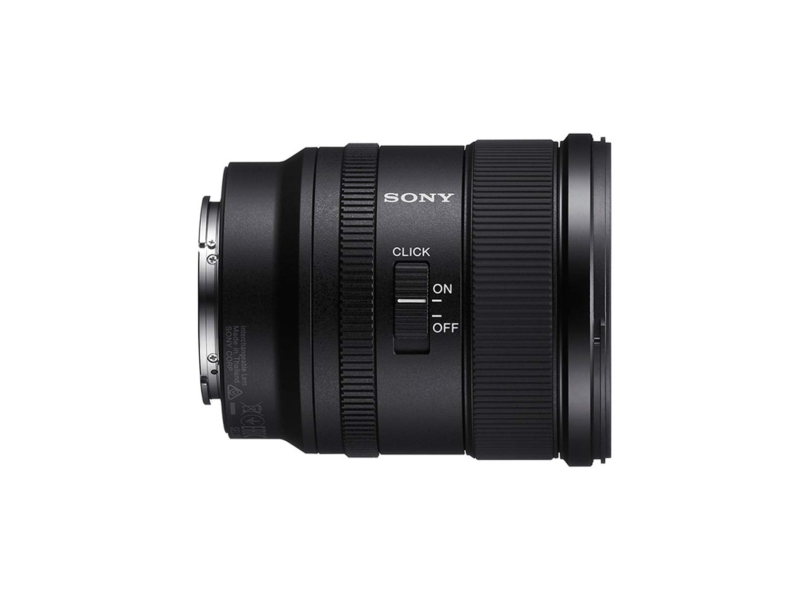 Sony Lente G™ Angular Fijo 20mm F1.8 Montura E Full Frame - FE SEL20F18G