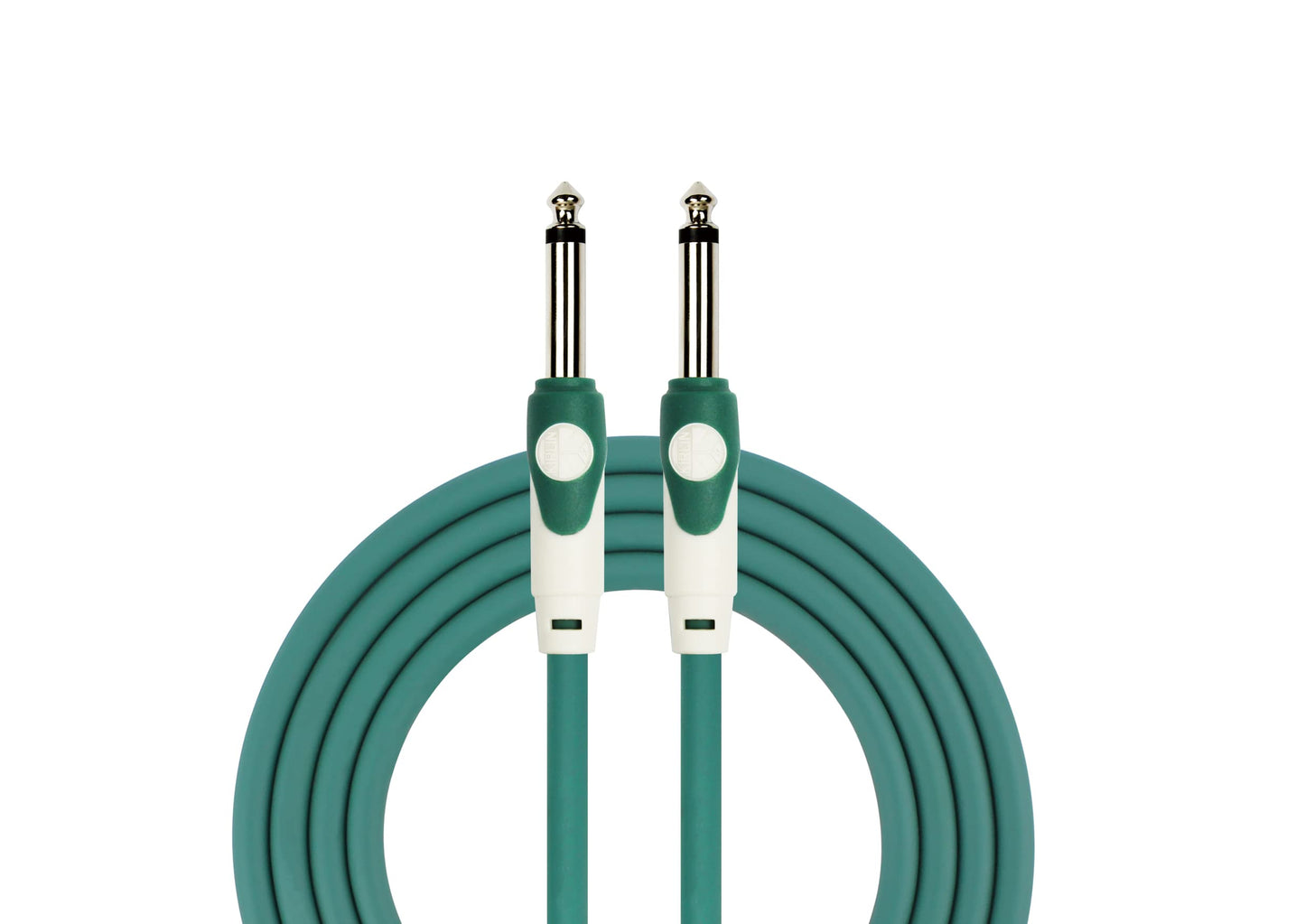 Cable para instrumento Kirlin profesional, 6 metros plug 1/4, LGI201 colores (Verde)