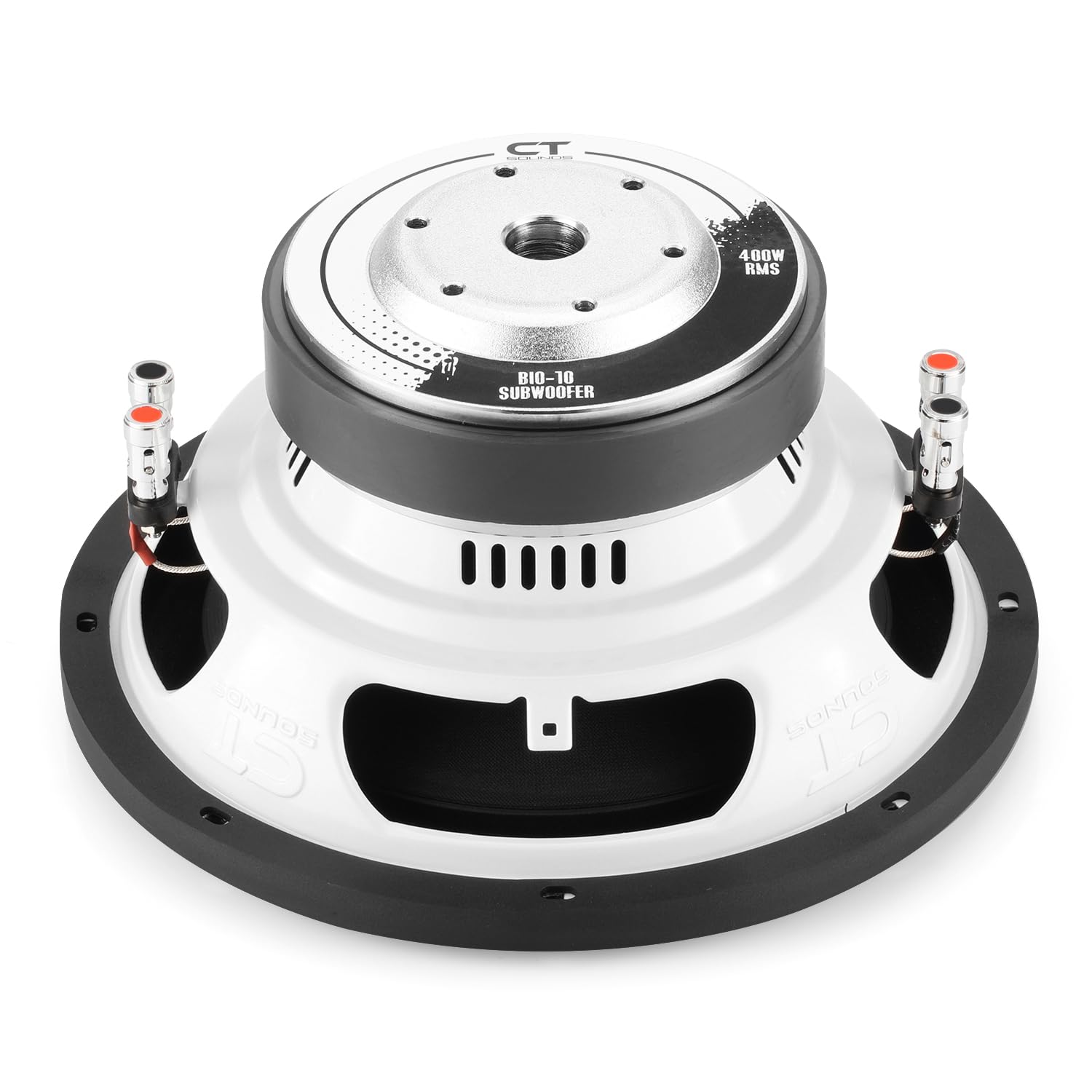 CT Sounds Bio - Subwoofer dual de 4 ohmios de 10 pulgadas, 800 vatios