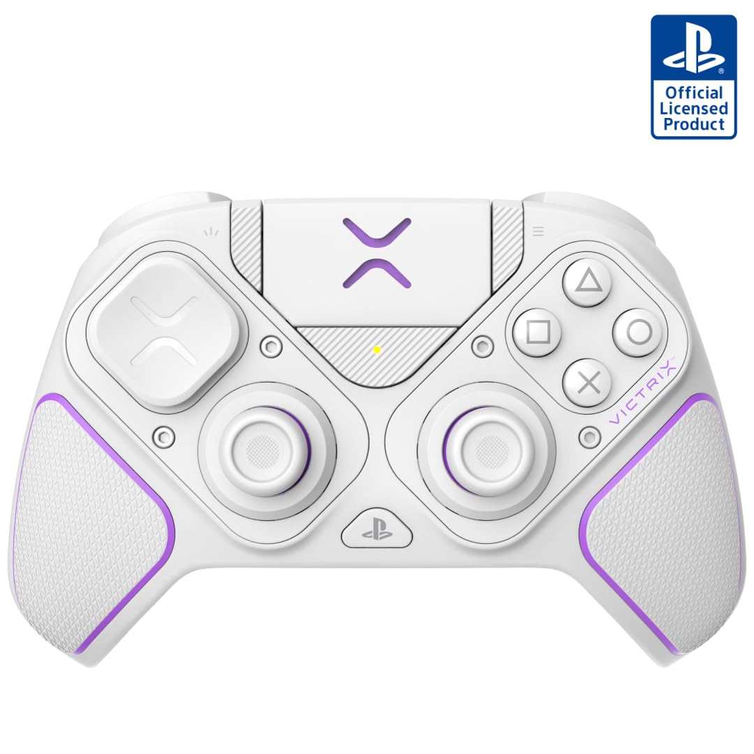 Controlador Inalámbrico Victrix Pro BFG Blanco para PlayStation 5, PS4 y PC