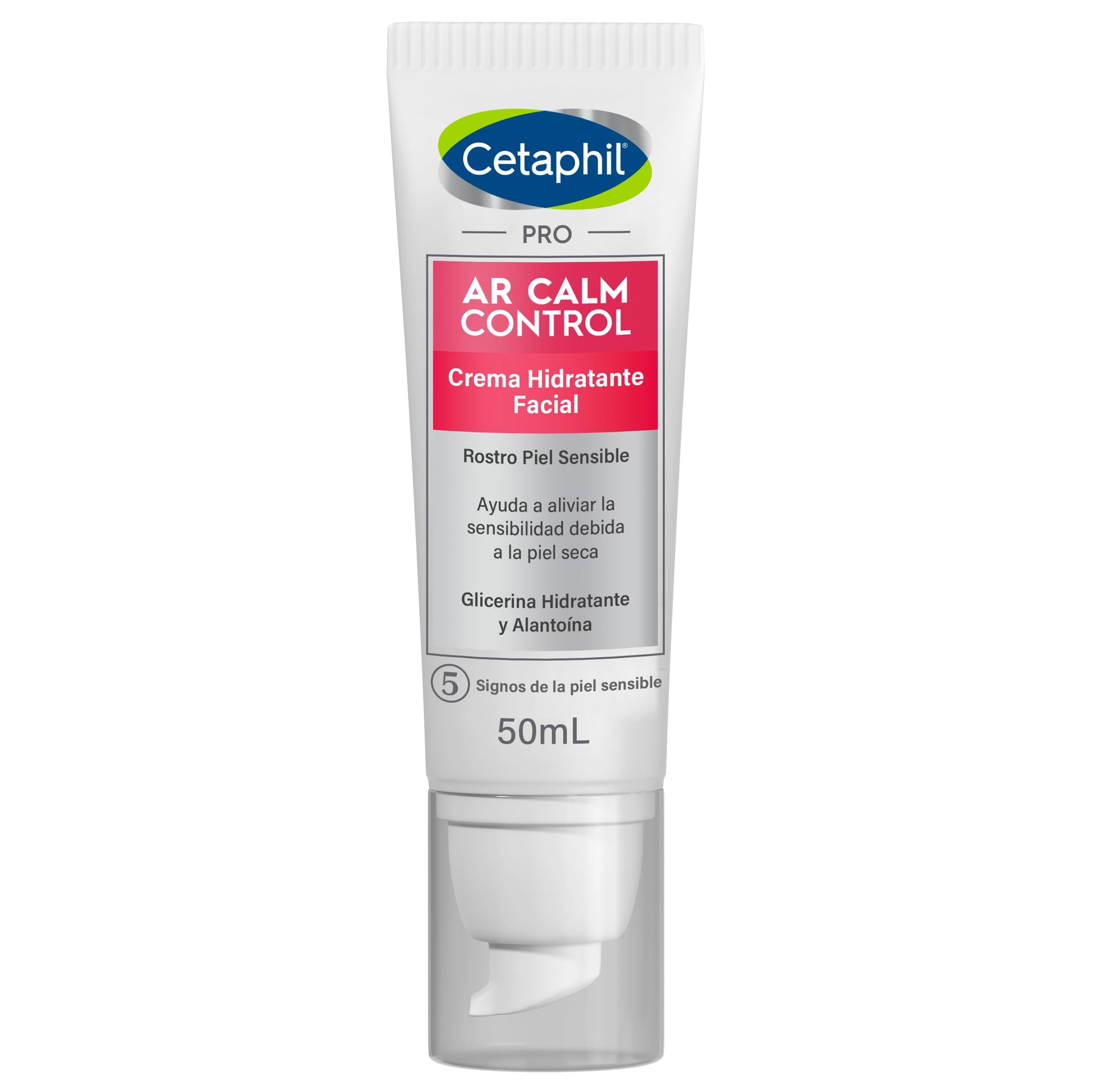 Cetaphil PRO AR Calm Control Hidratante Noche, Hidrata y Unifica la Piel con Enrojecimiento nocturno Recomendada por Dermatólogos para Piel Sensible - 1 pieza de 50 ml