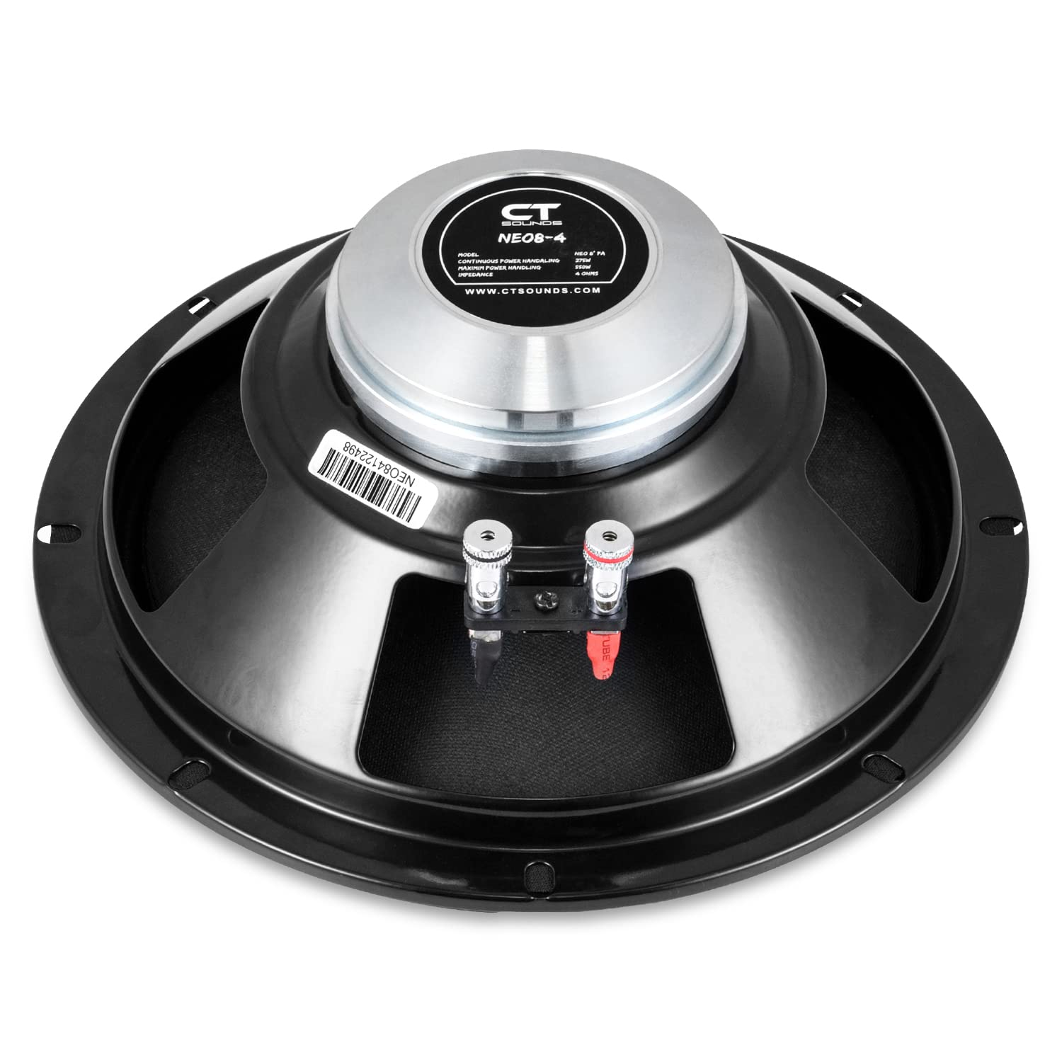 CT Sounds NEO8-4 Neo Pro - Altavoz de audio de rango medio, 275 vatios RMS, cada uno