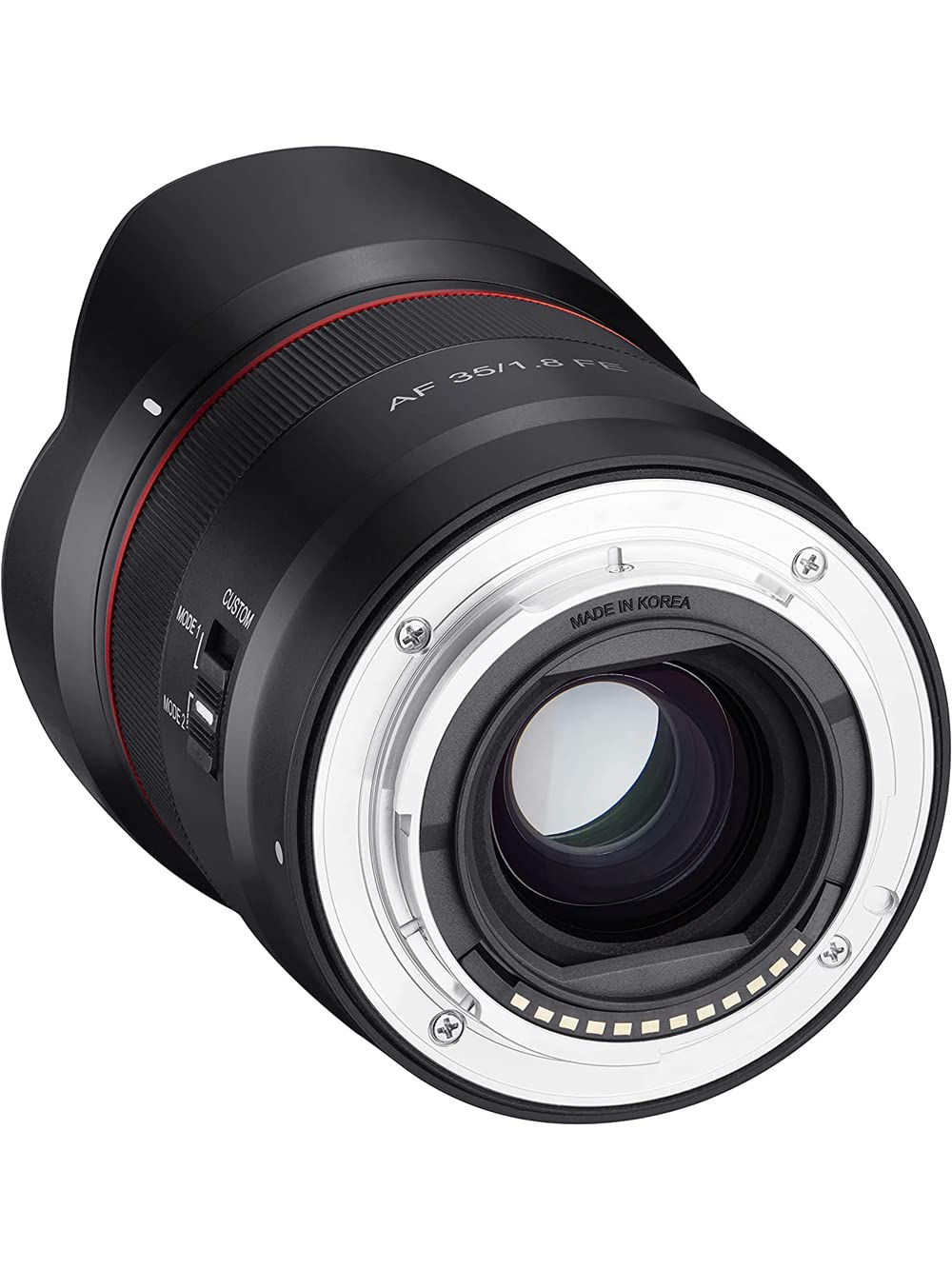 Samyang Lente Gran Angular de Marco Completo Compacto F1.8 de 35 mm para Sony E Mount, Negro (SYIO3518-E)