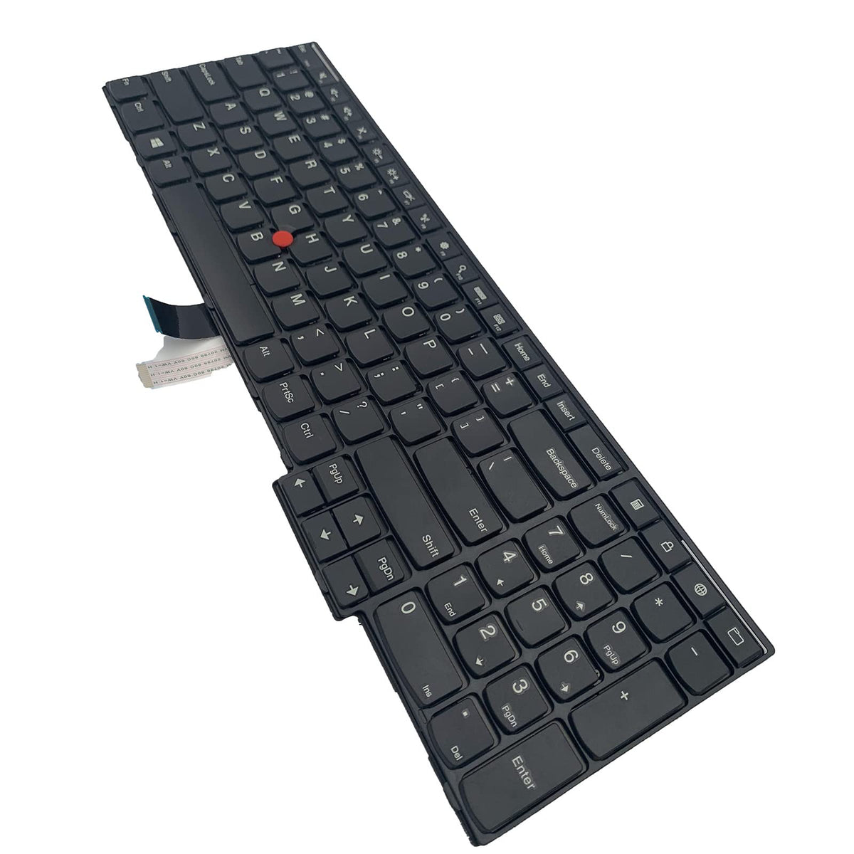 Repuesto Portátil Tiugochr Lenovo ThinkPad Negro con Teclado de Señalización