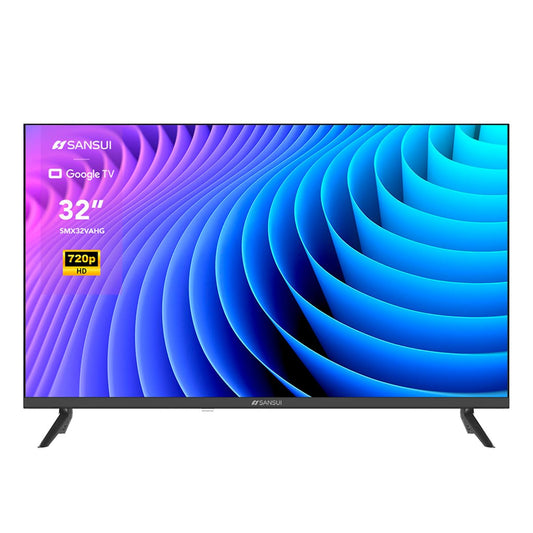 SANSUI Television Google TV, Voice Assistant Smart TV 2023 (32" HD)