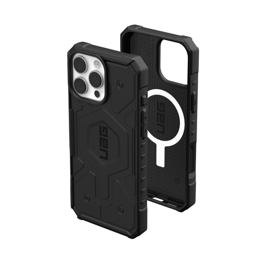 Funda Urban Armor Gear Negro Resistente Grado Militar Compatible MagSafe para iPhone 16 Pro MAX