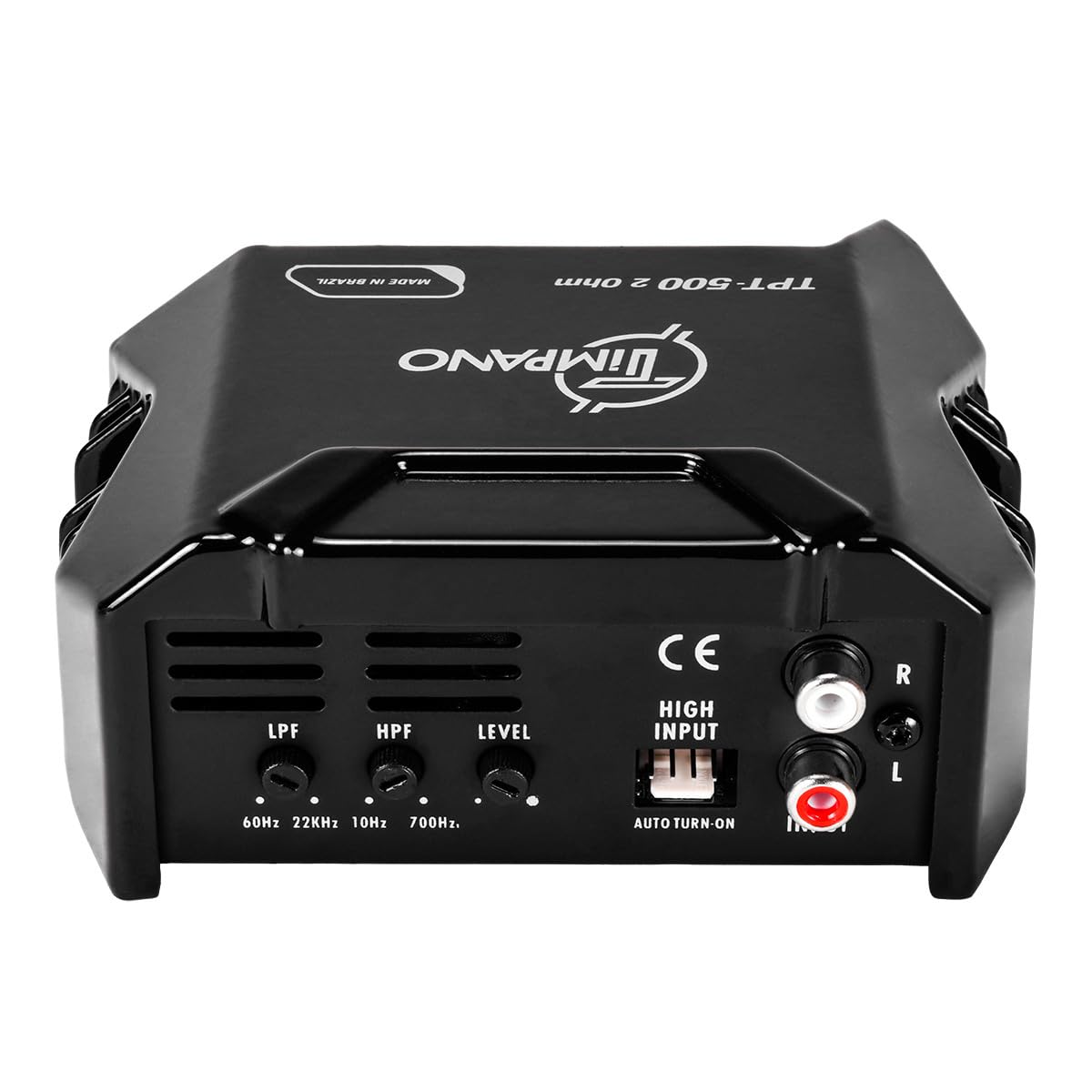 Amplificador de Audio TIMPANO Compacto 2 Ohmios de Rango Completo para Coche