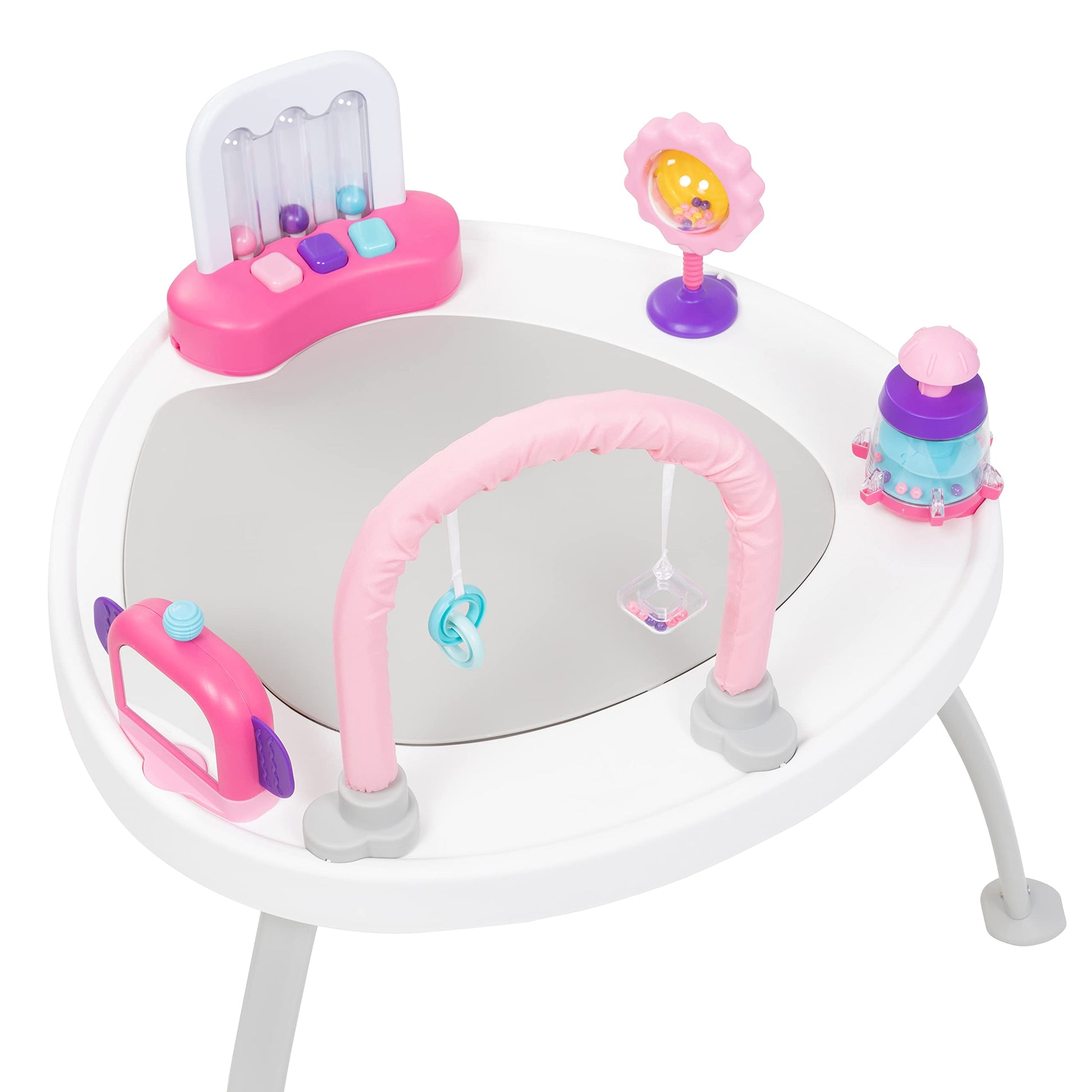 Centro de Actividades 3 en 1 Smart Steps Rosa Princesa con Juguetes de Aprendizaje STEM