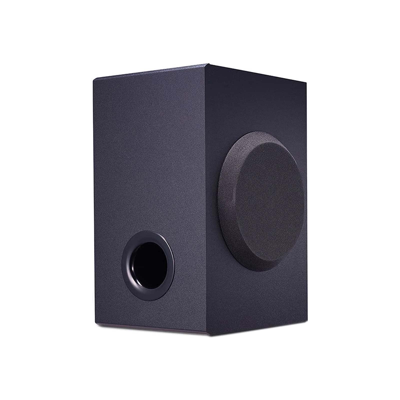 LG Soundbar SQC1 | Barra de Sonido 2.1 Canales 160W con Subwoofer inalámbrico | Bluetooth, Sonido Envolvente y Graves Profundos para TV