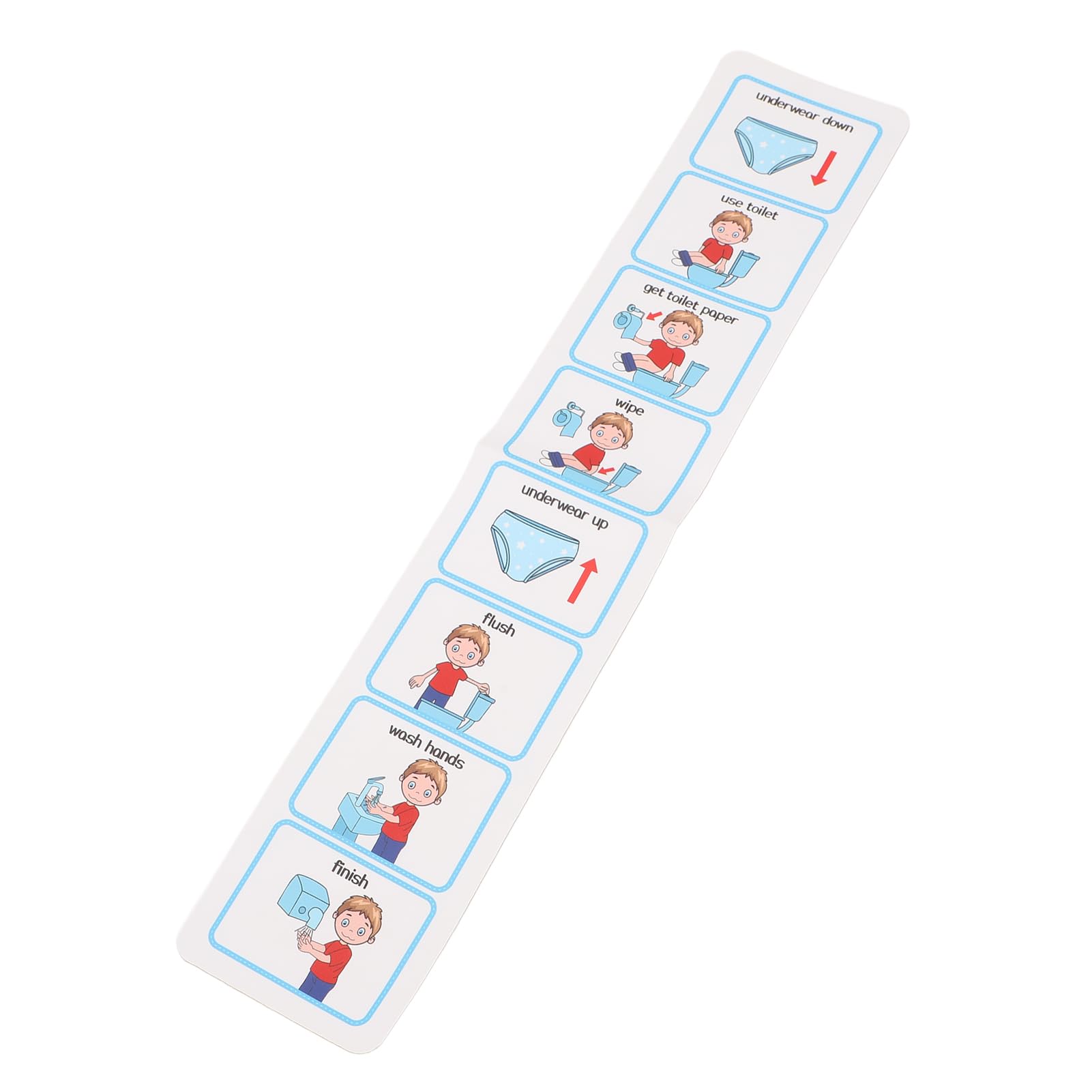 Horario Visual de Entrenamiento para Ir Al Baño, Horario para Ir Al Baño con Autismo Tabla para Ir Al Baño Horarios Visuales Paso a Paso para Niños Tabla para Ir Al Baño Laminada