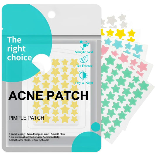 Parches Antiacné Estrella – 200 Hidrocoloides – Verde Actualizado