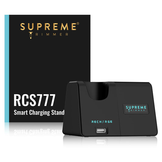 Soporte de Carga Inteligente RCS777 Supreme Trimmer Negro Compatible con Recharge ST777