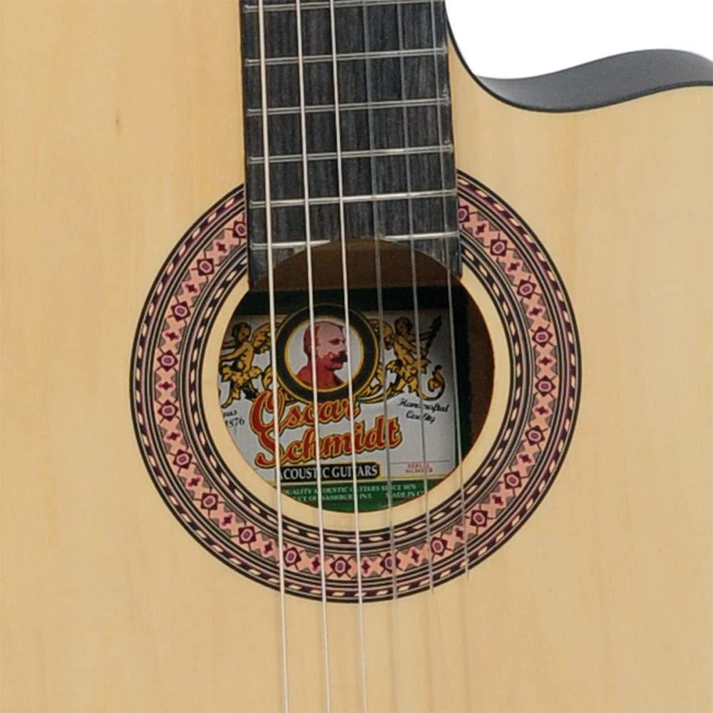 Oscar Schmidt OC5CEPAK Guitarra Electroacústica, color natural