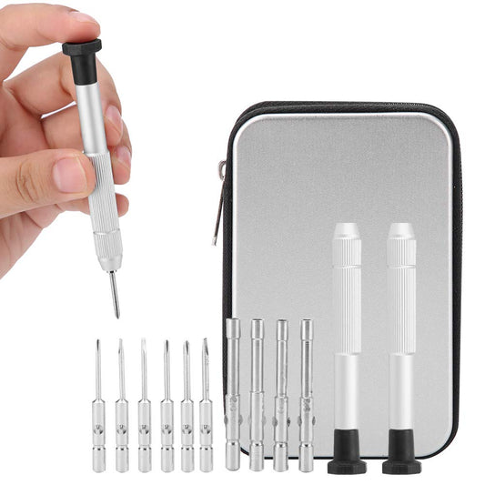 Juego de Destornilladores de Precisión para Gafas y Teléfonos de Reparación Profesional