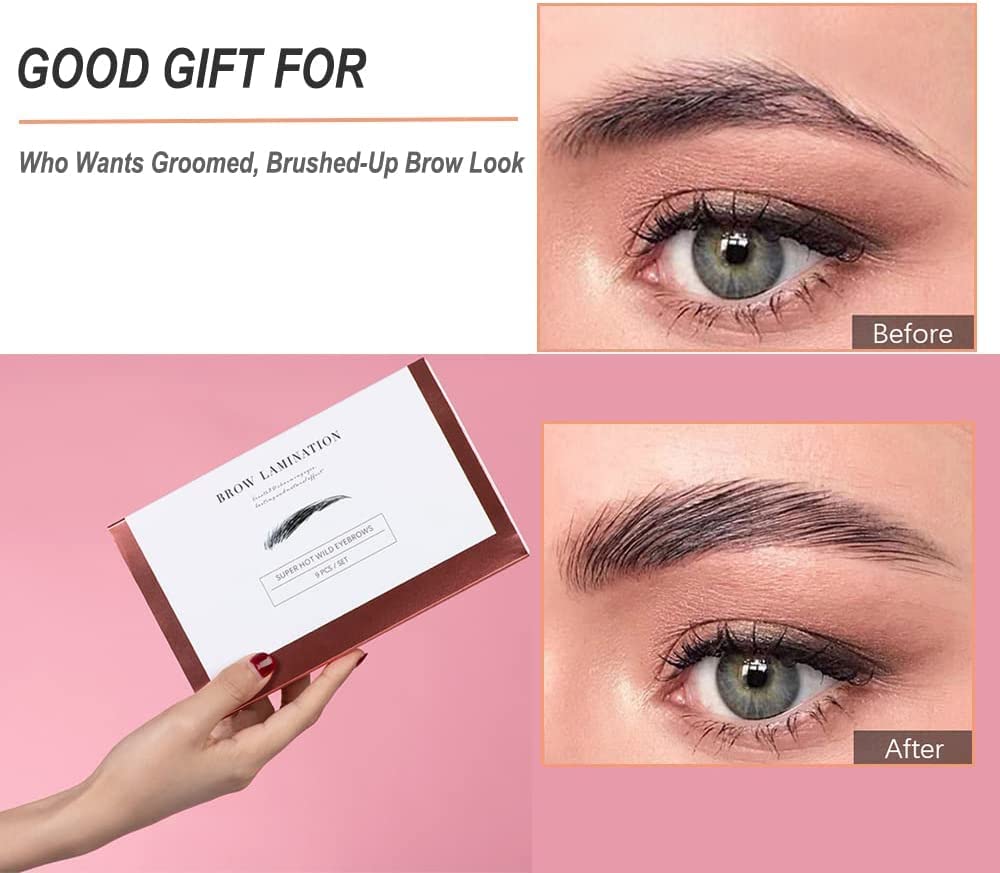 Kit de Laminación de Cejas Aofong Profesional con Queratina