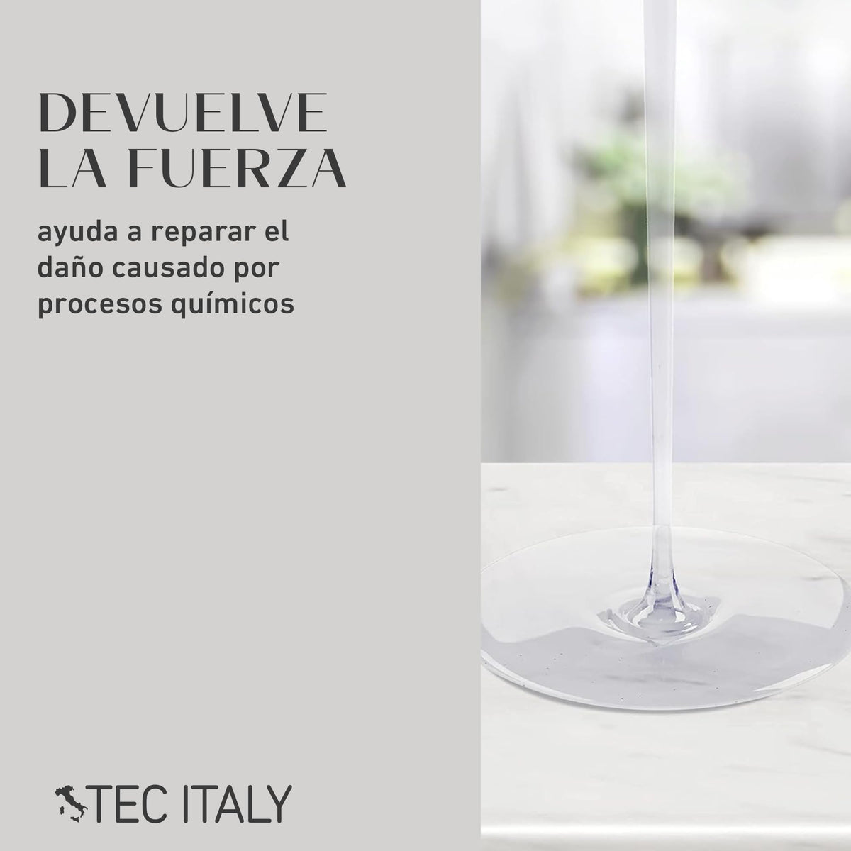 TEC ITALY Massimo Shampoo Reparación Capilar Protección UV Antifrizz 300 ml
