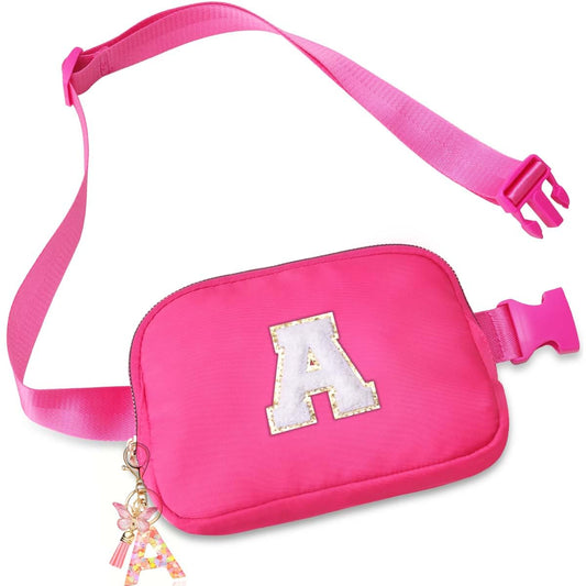 Kejea Riñonera Cruzada para Niñas y Mujeres, 8 a 12 Años, Regalos de Cumpleaños, Rosa
