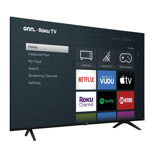 Televisor SmartTV 4K Led onn 65 Pulgadas con Roku y HDR Reacondicionado