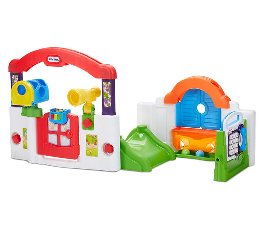 Little Tikes Jardín de Actividades - Juego para Bebés y Niños Pequeños con Características Interactivas - Promueve el Desarrollo Sensorial