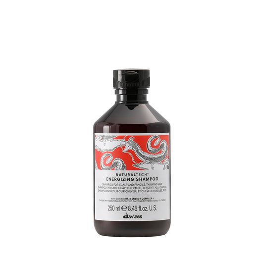 Shampoo Energizante Davines 250 ml anti caída de cabello