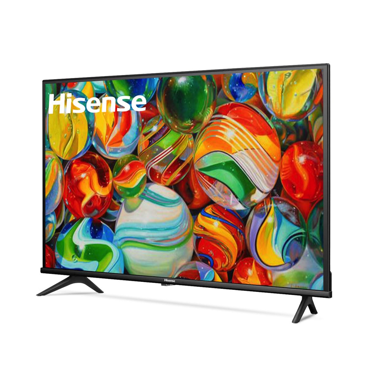 Hisense Television Smart TV de 32 Pulgadas Class A4 Series Full HD 1080p Pantalla LED, Google Smart TV, Wi-Fi y Bluetooth Reducción de Ruido Modo Juego 32A45K